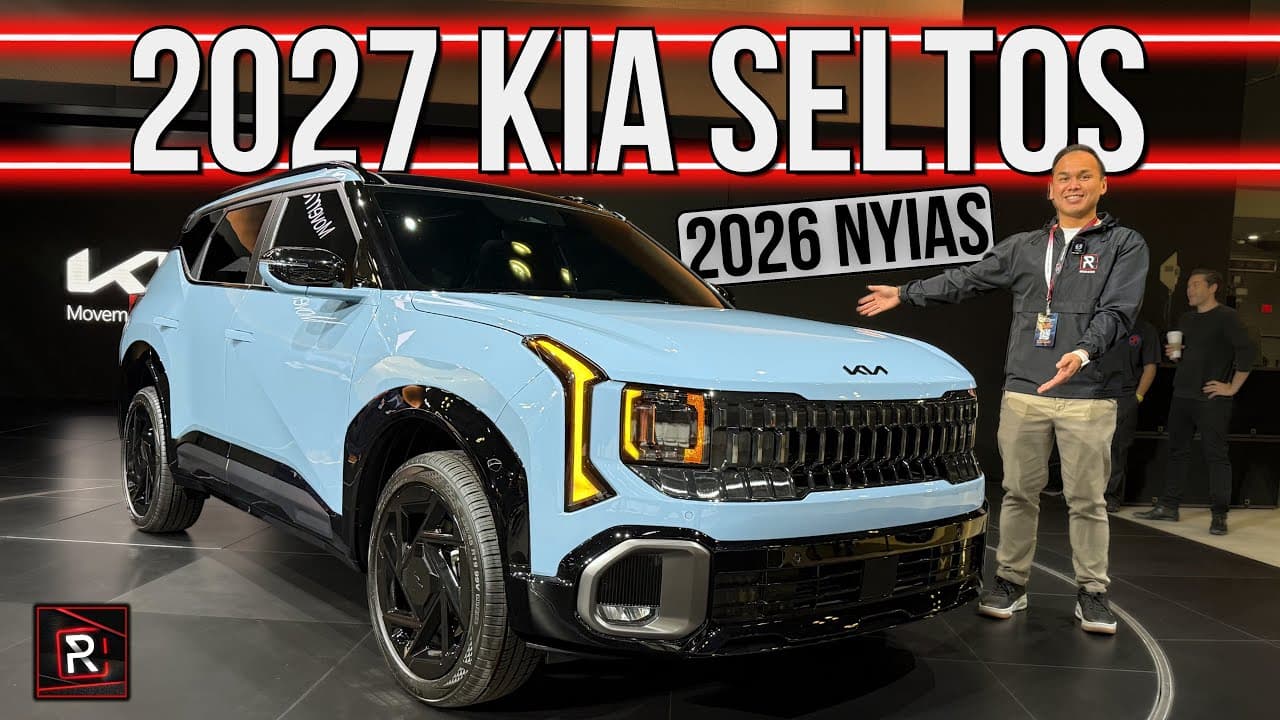 Bold Mini Telluride! | 2027 Kia Seltos X-Line | Detailed First Look | 2026 NYIAS