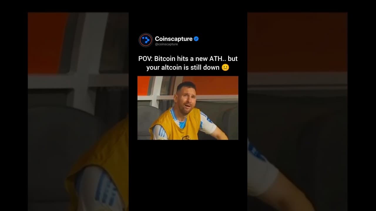 Bitcoin: New ATH ๐My altcoins: Still in recovery mode. ๐ญ #meme