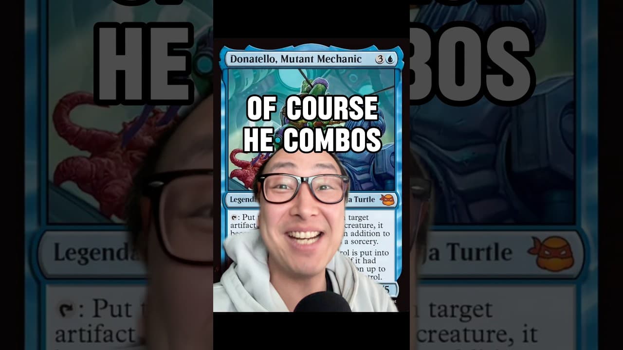🤩Strongest turtle: DONATELLO? #MTG #tmnt