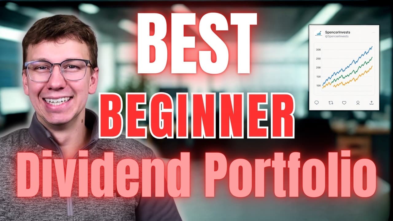The BEST Beginner Dividend Portfolio for 2026! (4 ETFs)