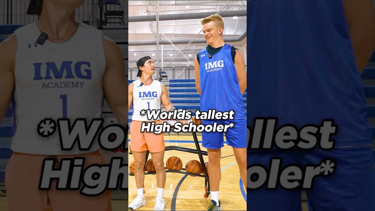 The World's Tallest High Schooler!