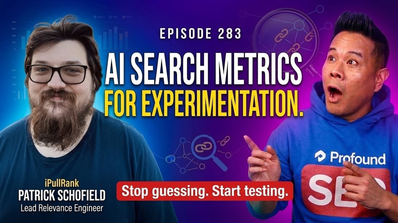 Patrick Schofield ๐งช Experimenting in AI Search