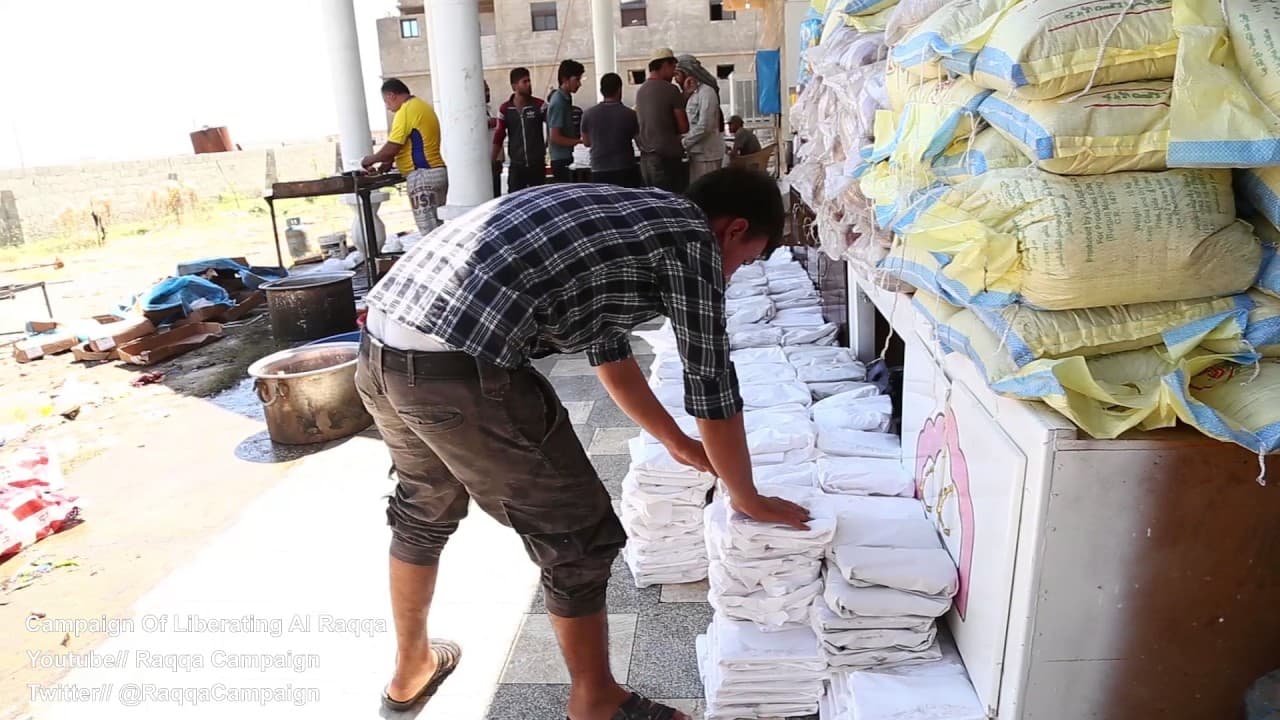In Raqqa city..Another front but in the rear points of the fighters.