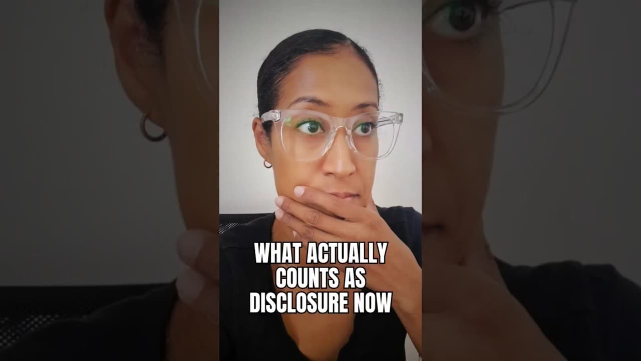 The FTC's Disclosure List Is Longer Than Most Creators Think.