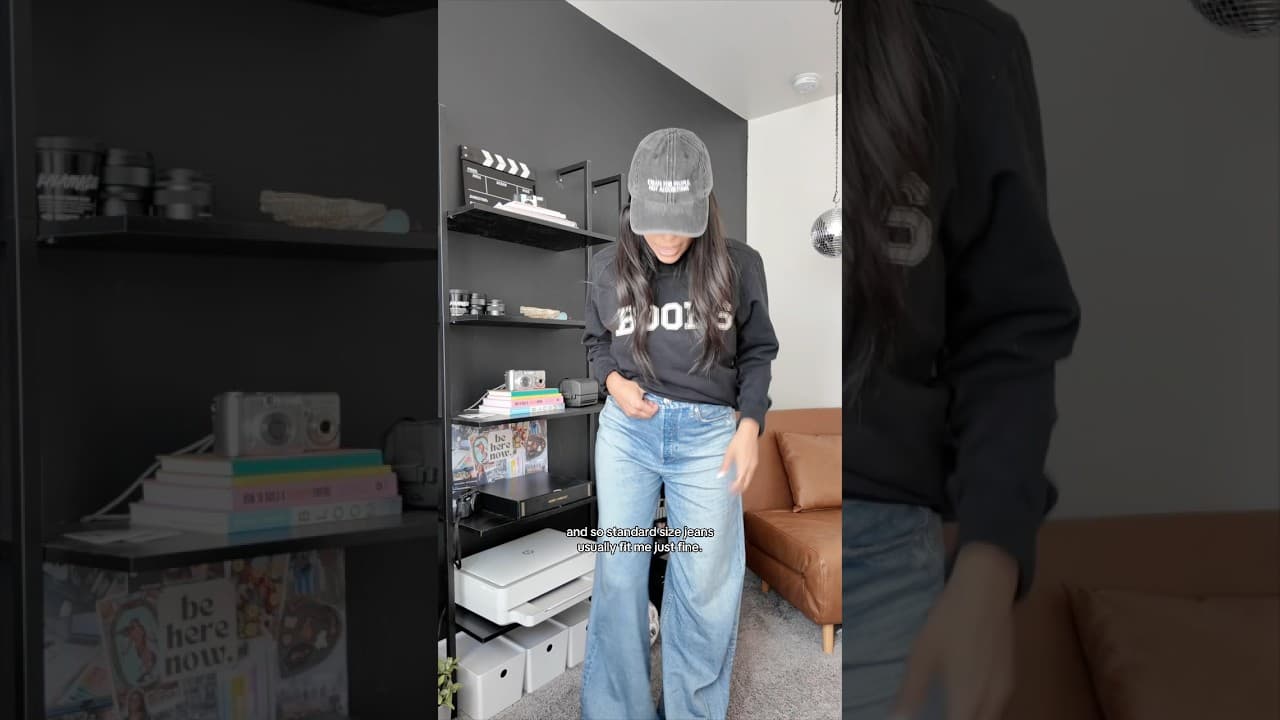 Deinfluencing you from the viral $250 sweatpants jeans