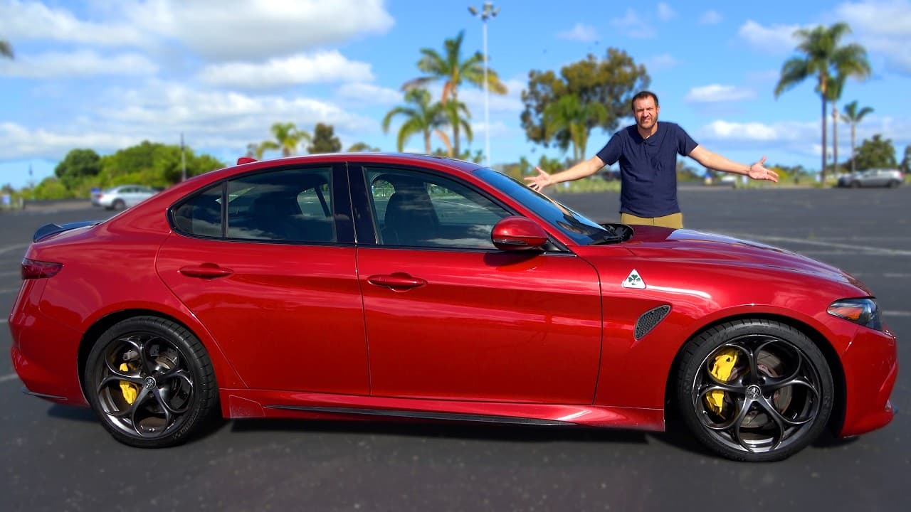 The 2017 Alfa Romeo Giulia Quadrifoglio Is a Bargain Fast Sedan