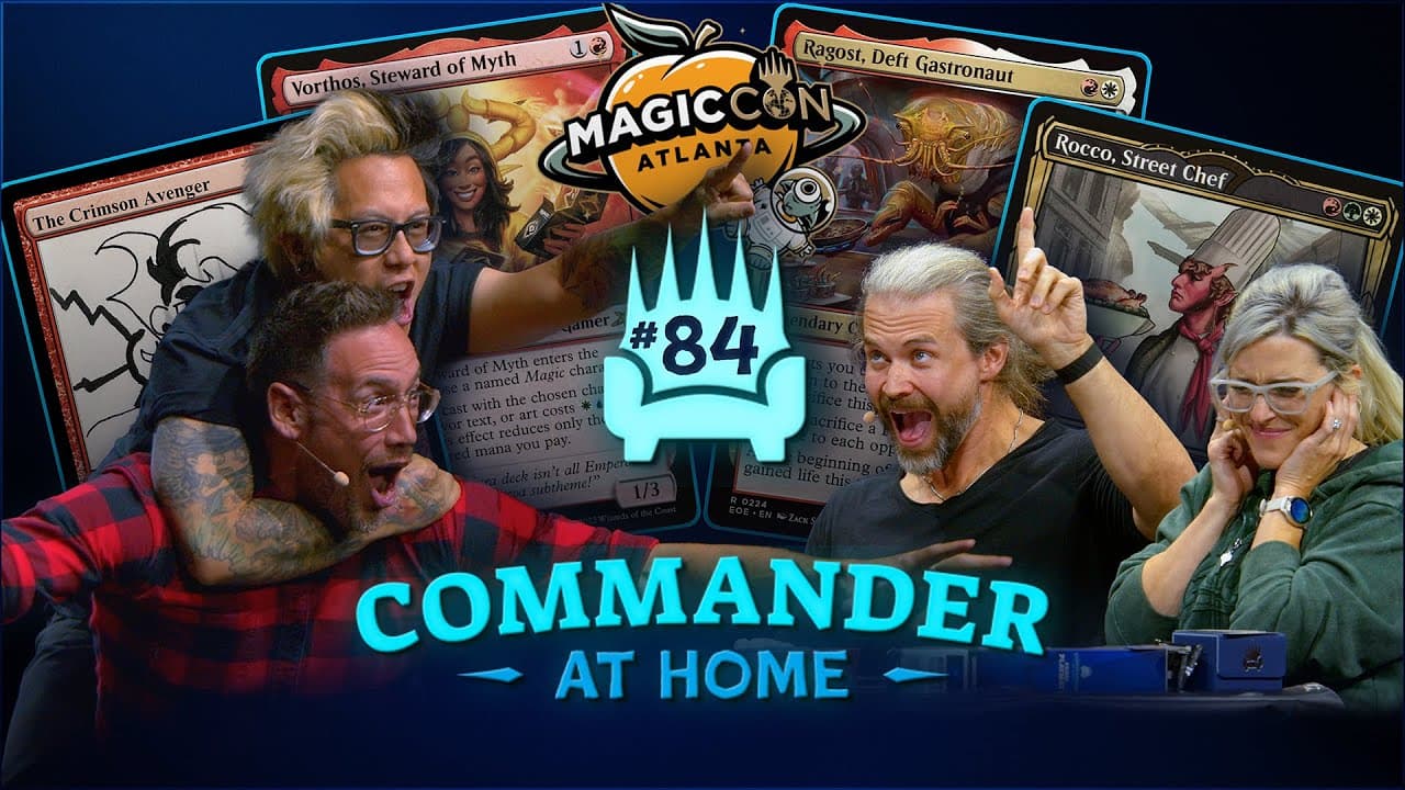 Commander at Home...at MagicCon Atlanta LIVE SHOW! feat Ben Brode and Crim "The AsianAvenger"