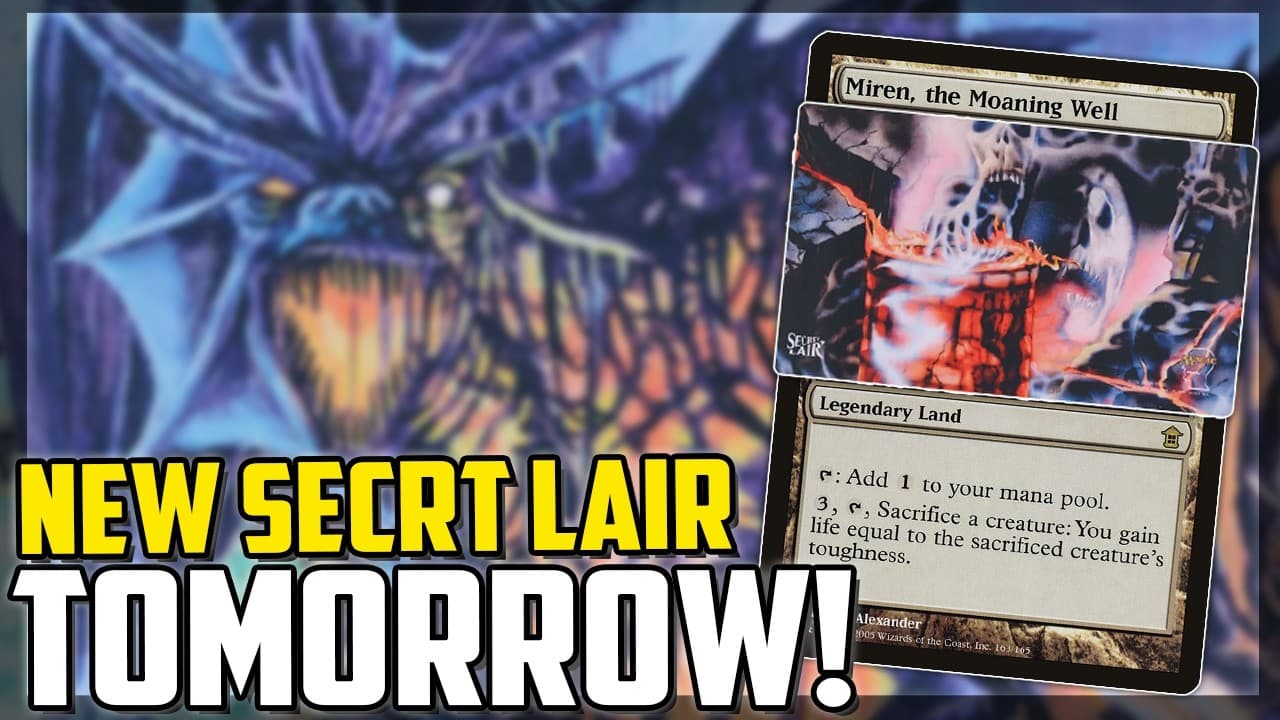 HUGE New Secret Lair Tomorrow! 10 Card Brain Dead DROP!