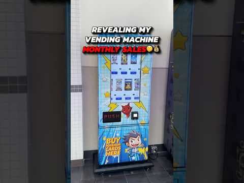 How Much 5 Vending Machines Made In 1 Month