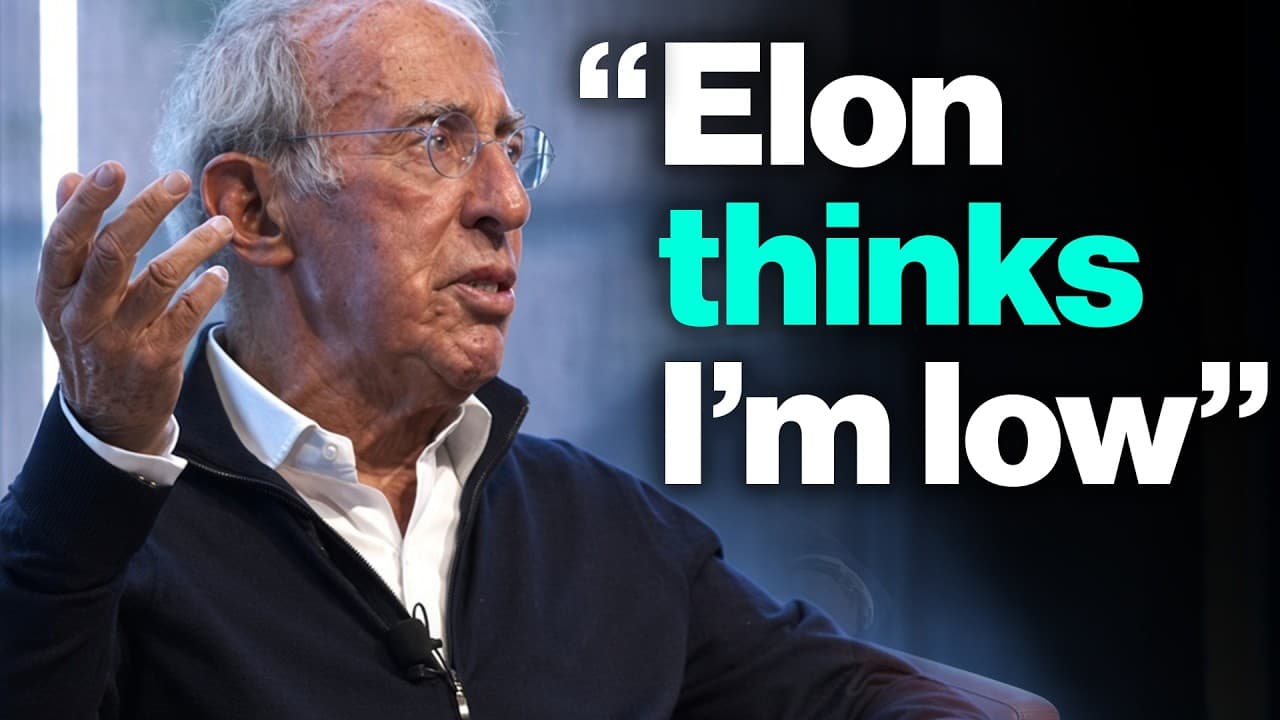 Ron Baron's $50T SpaceX Call (Elon Says "Way Low")