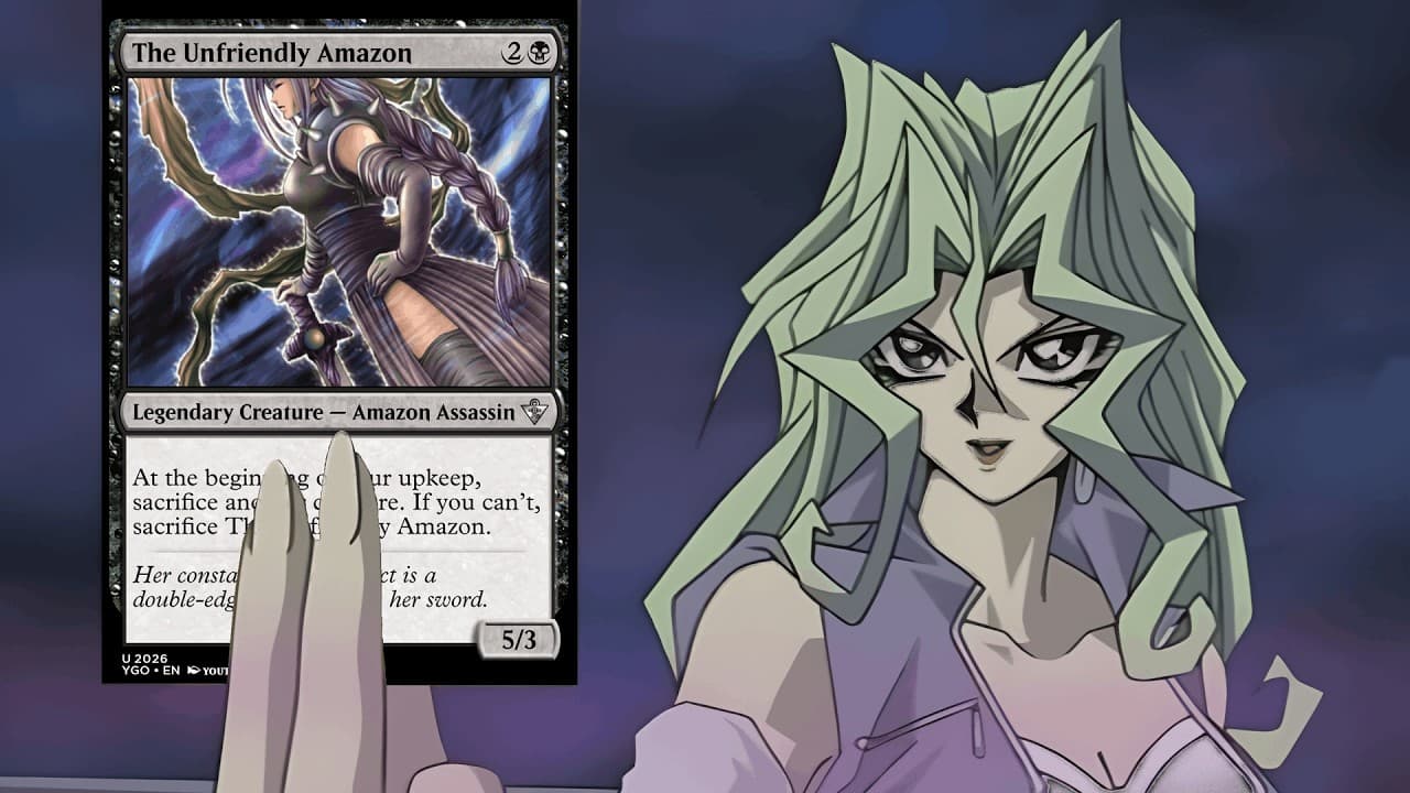 Turning Mai Valentine's Battle City Deck into Magic the Gathering Cards