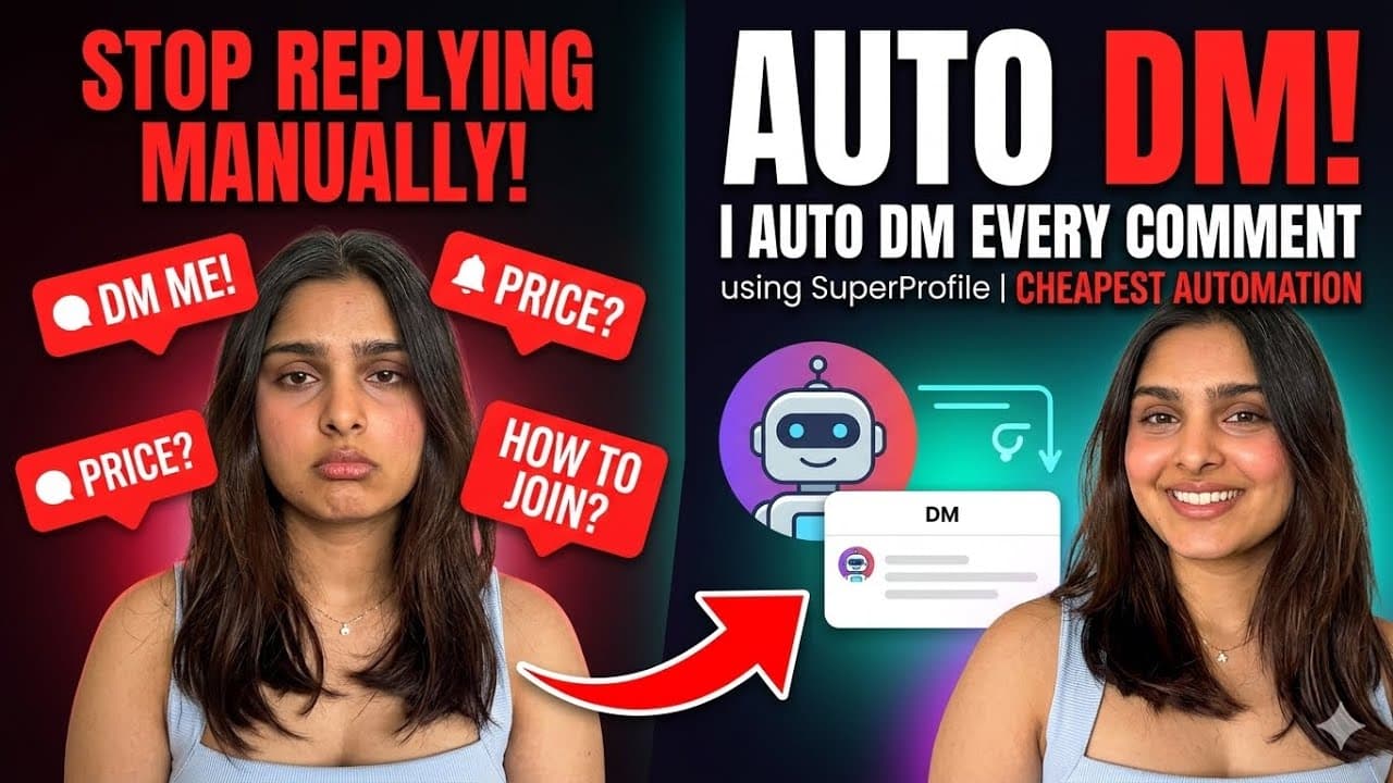 How to Set Up Auto DM for Instagram (Cheapest & easiest automation)