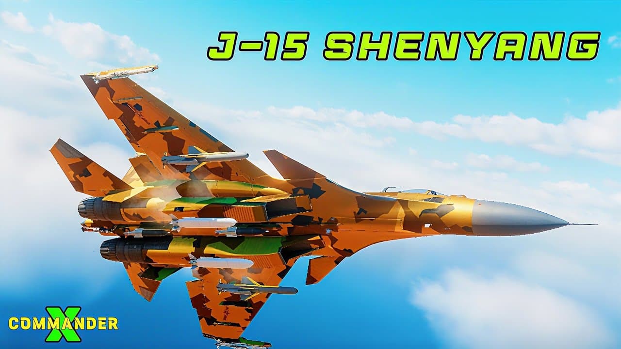 J-15 SHENYANG Flying Shark โ Chinaโs Deadly Answer to the F-18