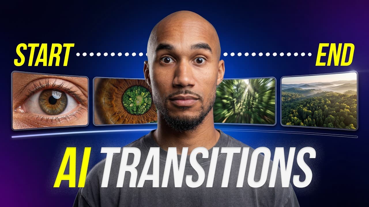 How to Create CINEMATIC AI Transitions