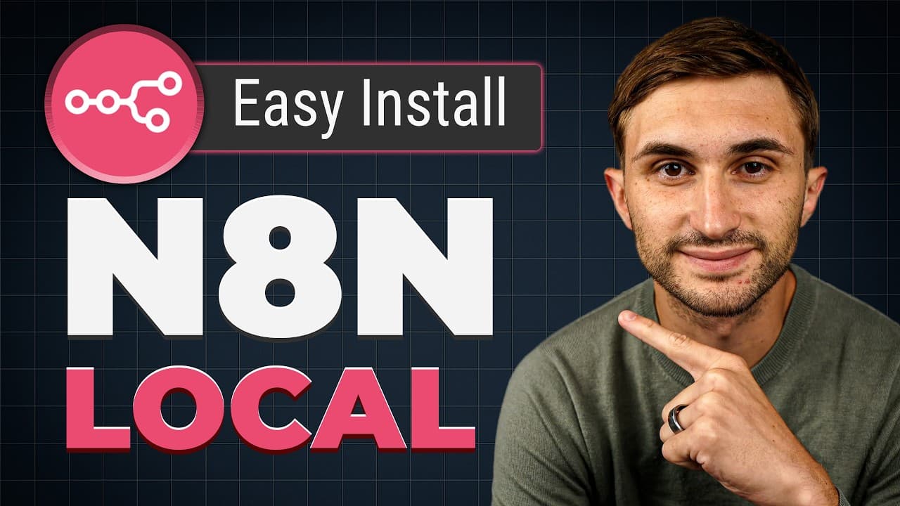 How to Install N8N Locally - The EASY Way! (Step-By-Step)