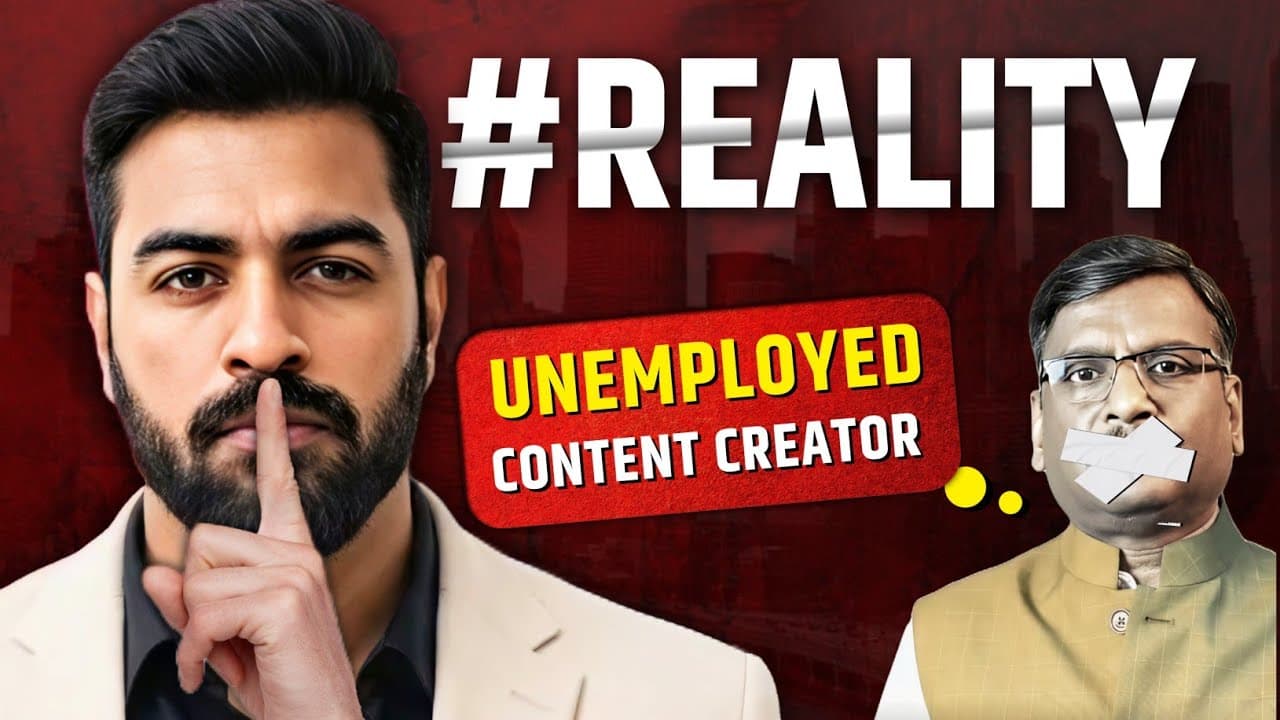 Reality of Youtubers & Content Creators🤯