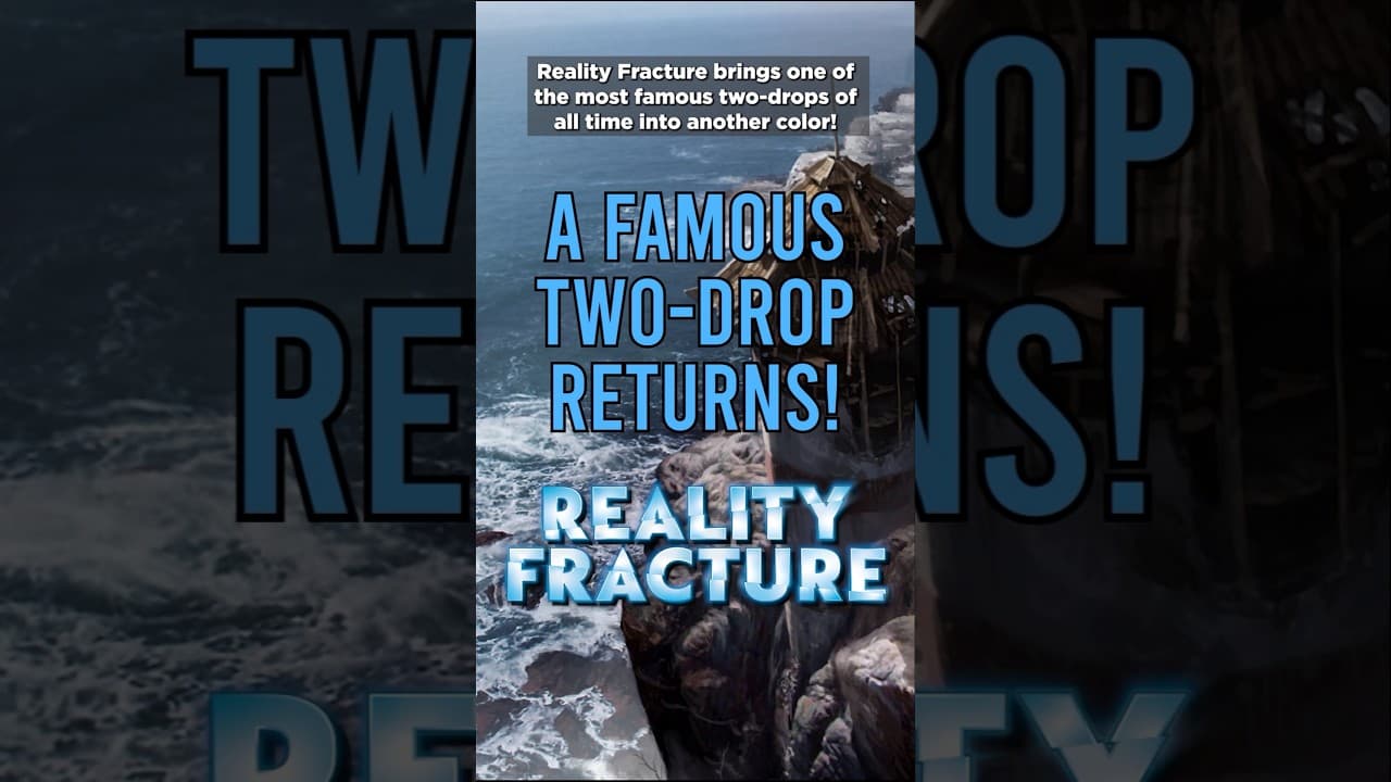 This New Reality Fracture card has had quite the journey! #magicthegathering