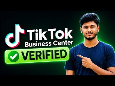 Verify TikTok Business Manager from Bangladesh | Live Legal Verification Process