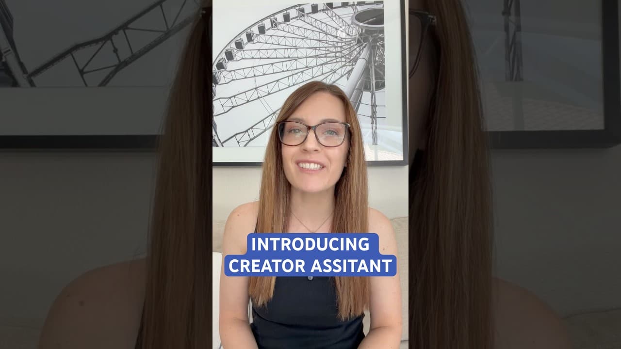 Introducing Creator Assistant on Facebook