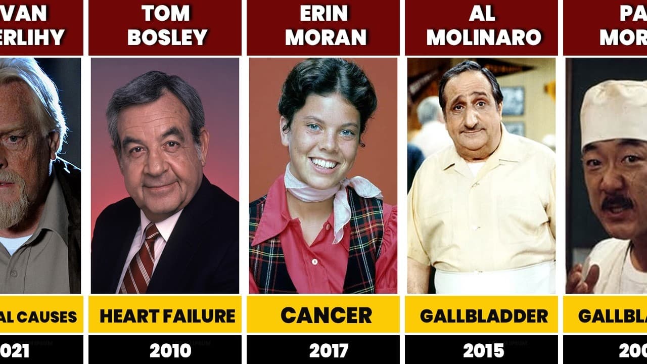 Happy Days (1974–1984) — Cast Members Who Passed Away | Remembering the Stars We Lost