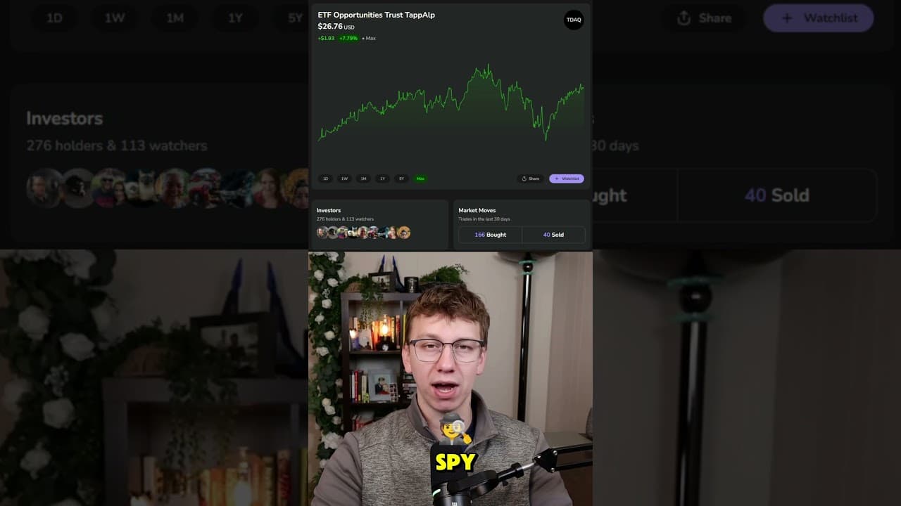 17.51% Yield + ZERO NAV EROSION! 🤯 #stocks #etfs #investing #stockmarket #blossom #blossomsocial