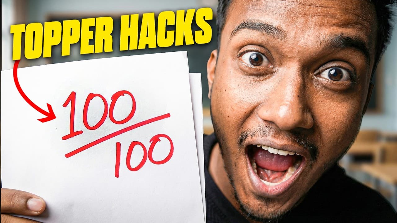 How To Study For Exams | TOPPER HACK | VAIBHAV KADNAR