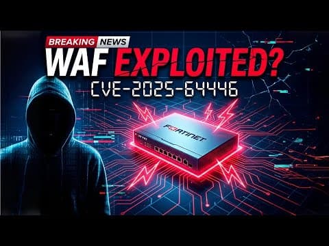 The FortiWeb Vulnerability Nobody Saw Coming | CVE-2025-64446 Deep Dive