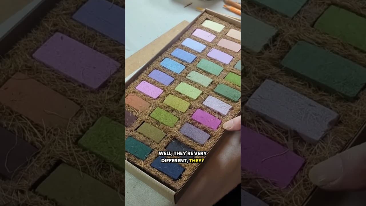 Trying these pastels for the first time