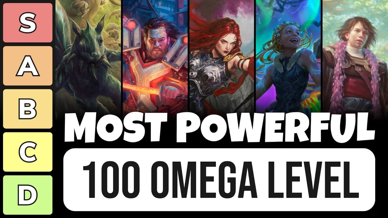 The Most Powerful Omega Level Top 100 Commanders Right Now