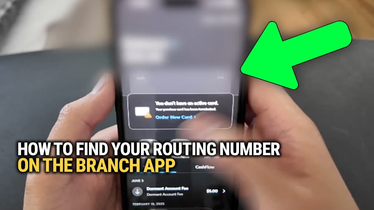 How To Find Your Routing Number On The Branch App: Quick & Easy Guide!