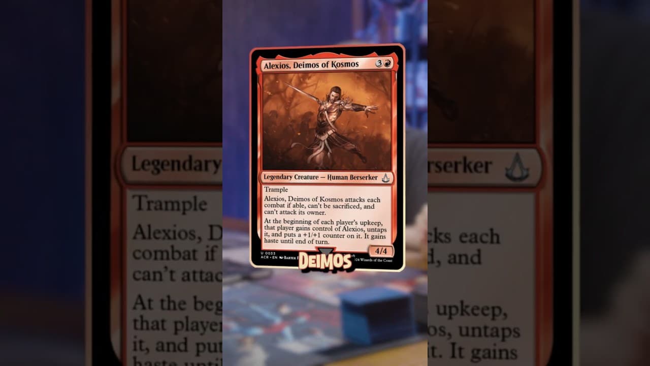 Do you run Alexios, and is he as big a menace if you do?