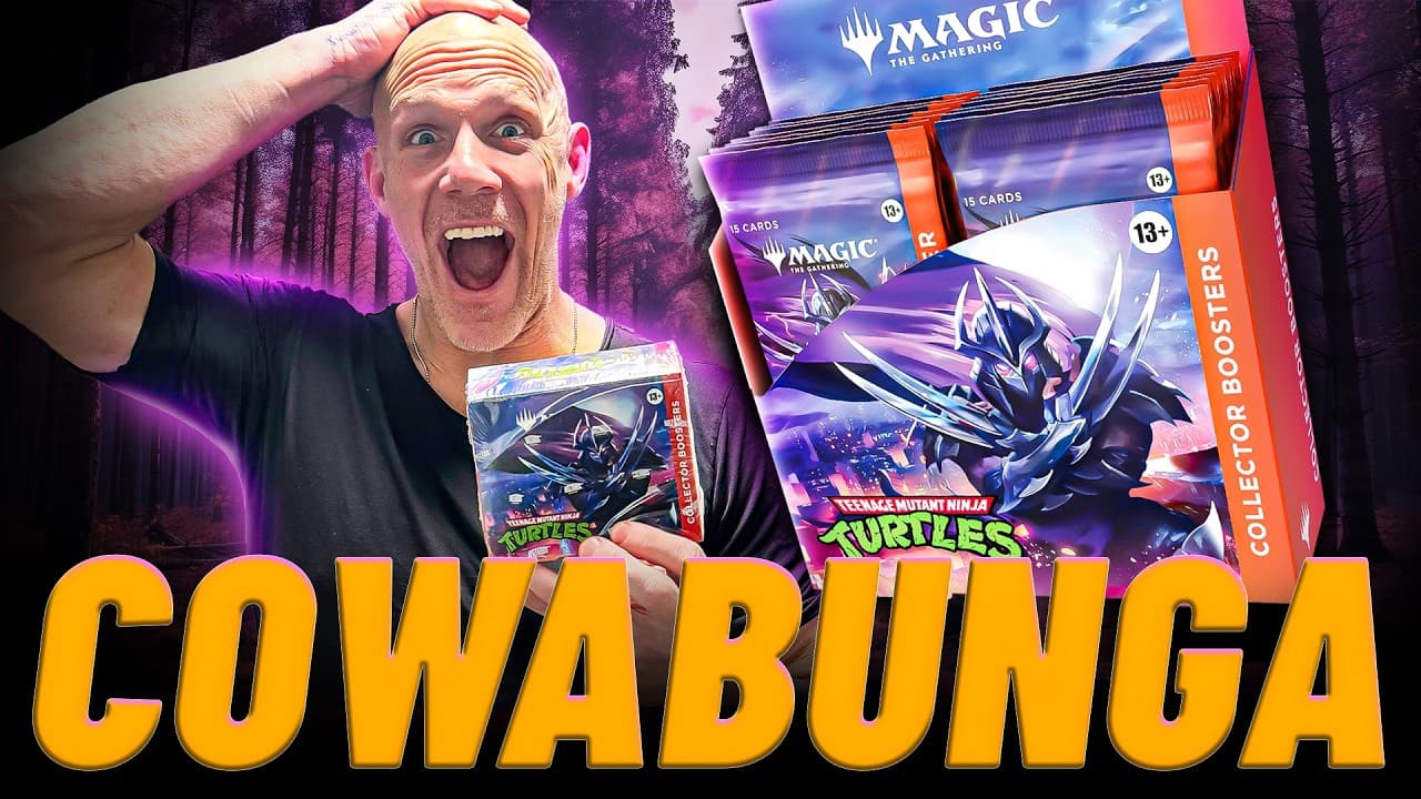 We Opened a TMNT Collector Booster Box… It’s WILD