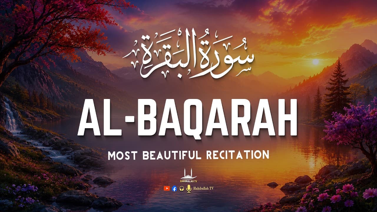 SURAH AL-BAQARAH (FULL) | سورة البقرة | Quran Recitation for Peace & Barakah | Habibullah TV