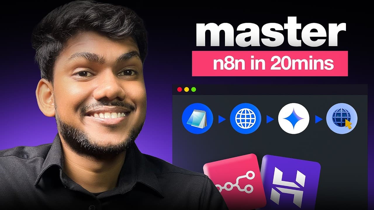 Build Your First AI Agent with n8n IN 30 Minutes | (NO CODING)