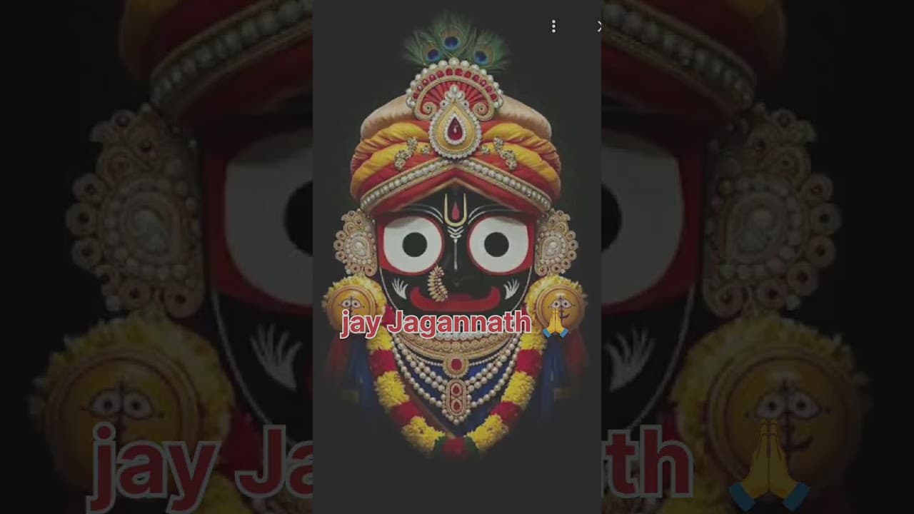 🙏Jay Jagannath #hindudeity #hindudevotionalsongsmalayalam #hindugod