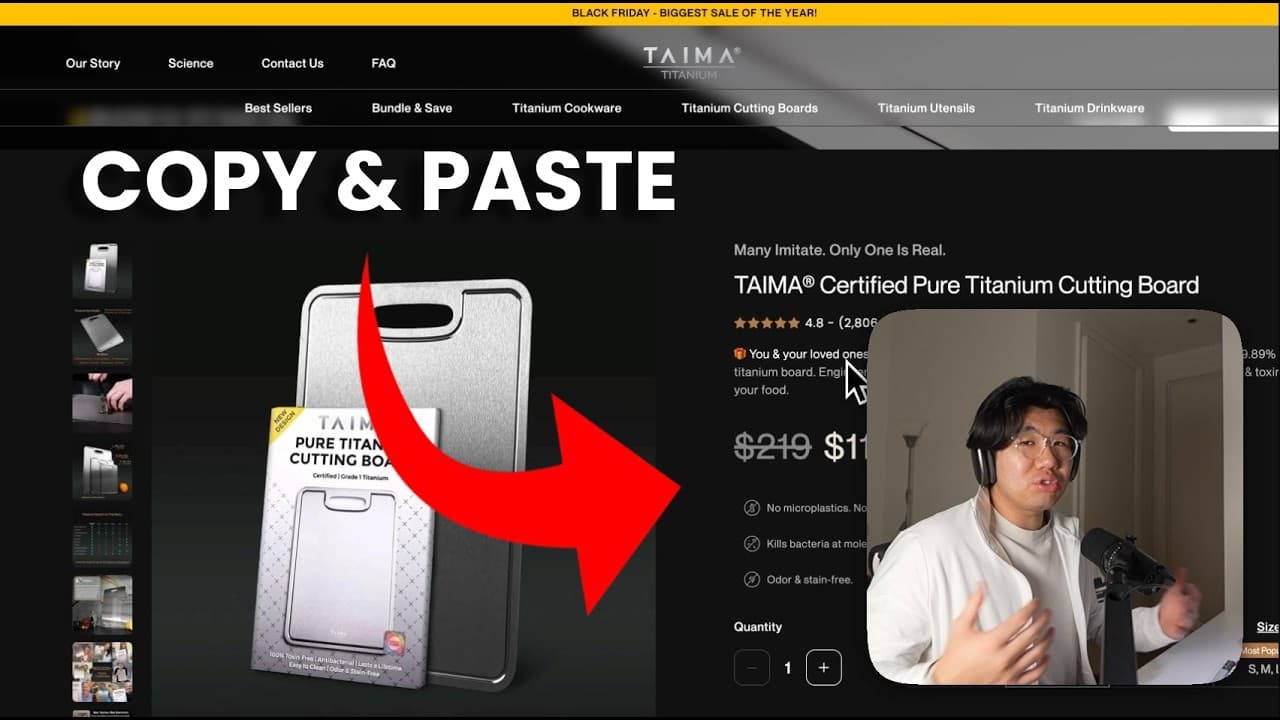 How I cloned a brand's shopify store w/ AI & now make 13k/day (copy me)