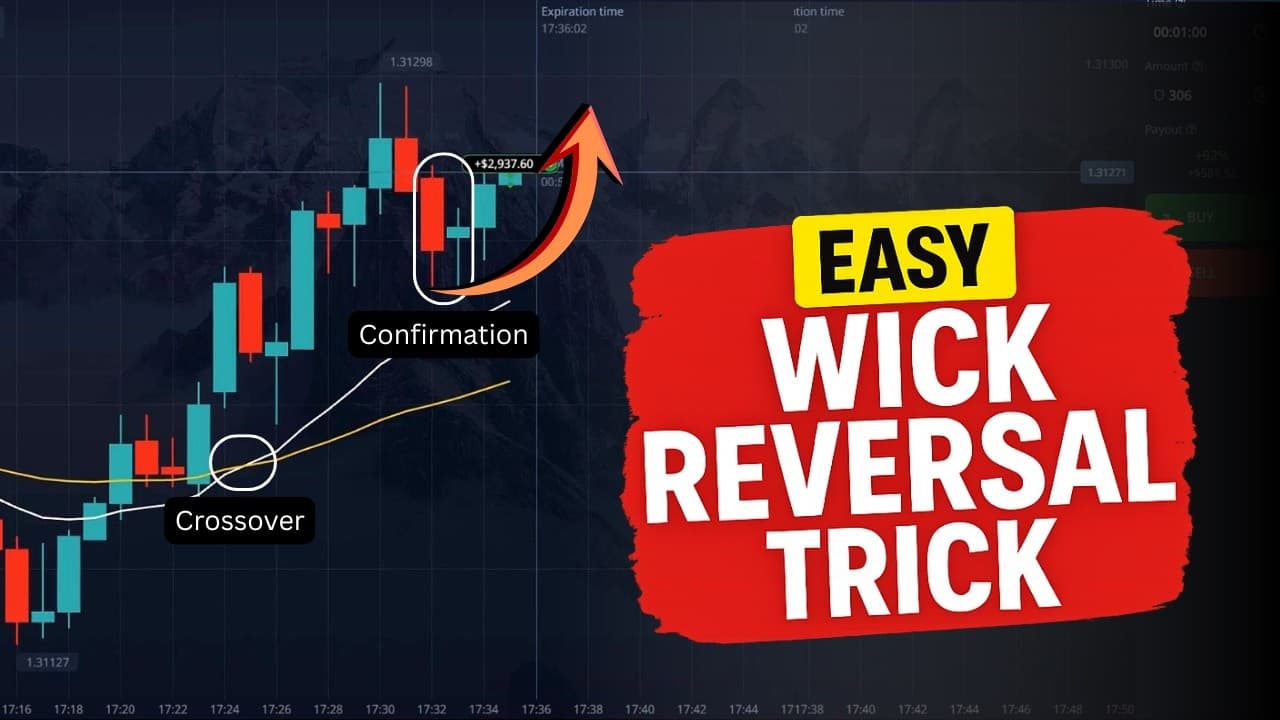 The Most Accurate 1-Minute Pocket Option Wick Reversal Strategy That Works on ANY Market Condition