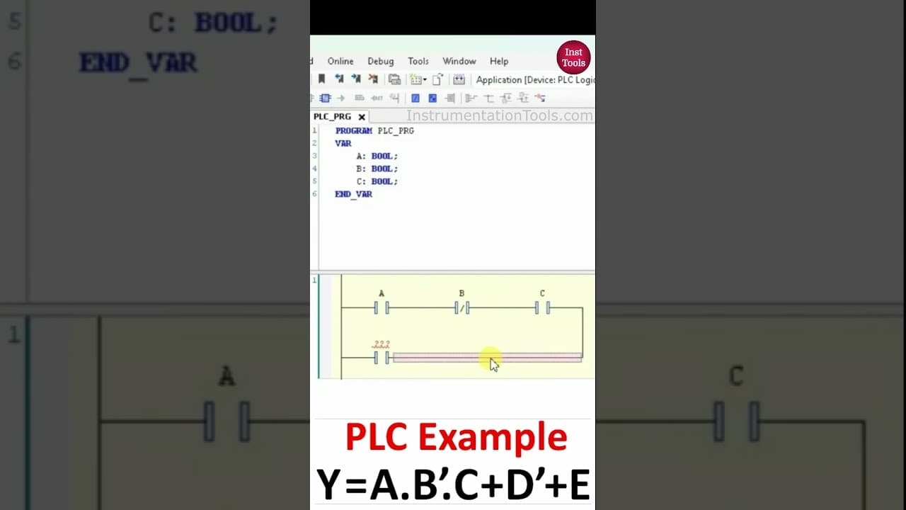 CODESYS PLC Programming #codesys #plc #shorts