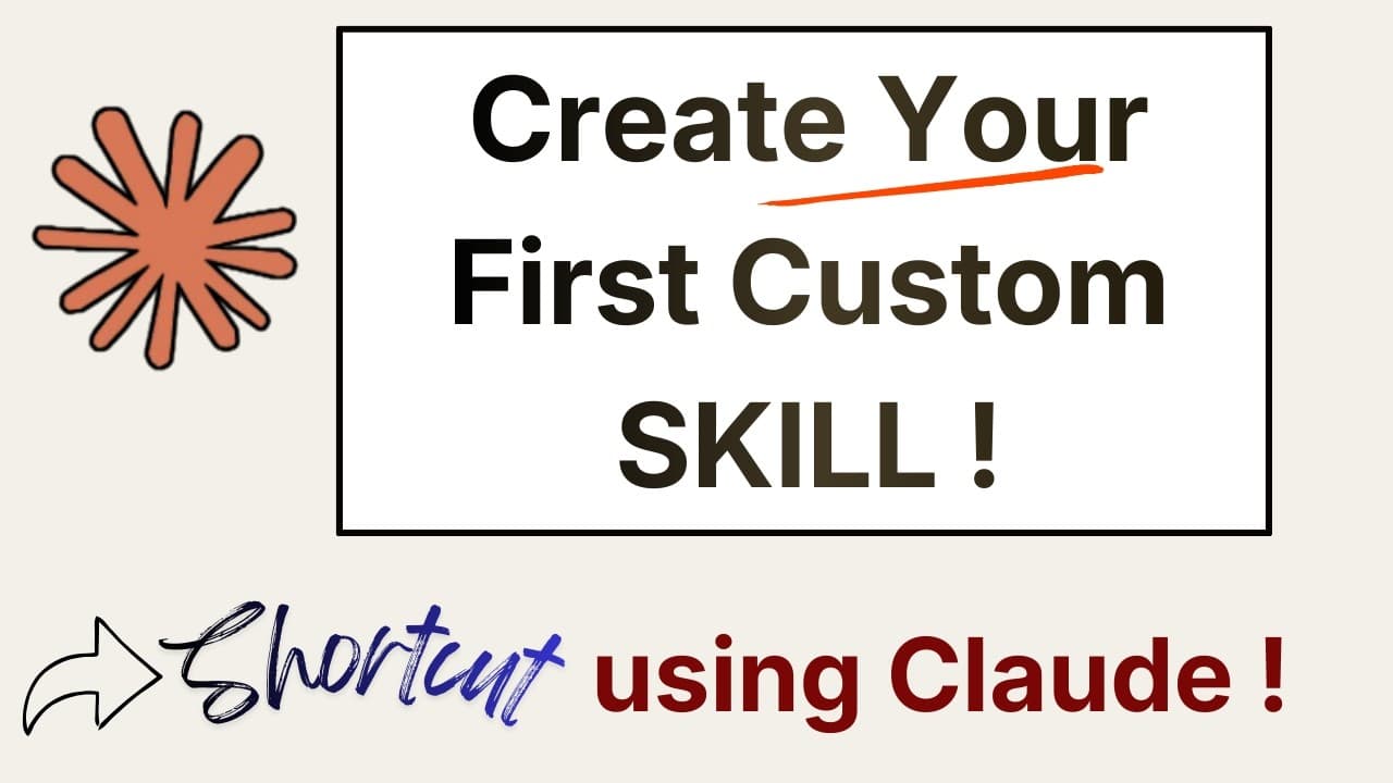 A Shortcut To Create Your First Custom SKILL !