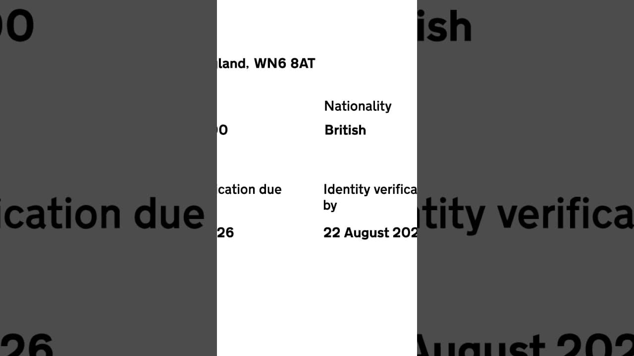 Identity verification: verifying as a person with significant control (PSC)