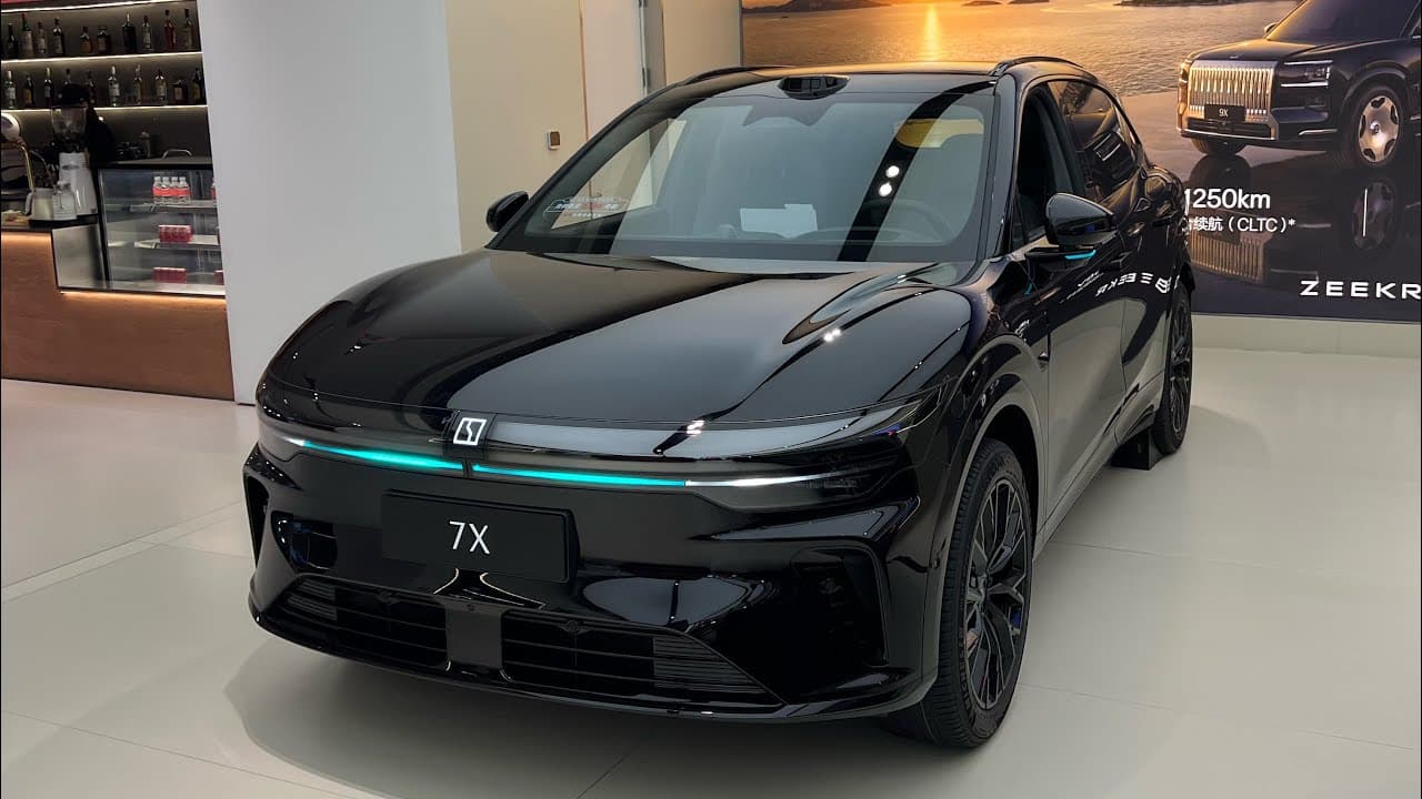 2026 NEW ZEEKR 7X EV 802km range starting price $32,400 review | Geely | China ๐จ๐ณ ๐
