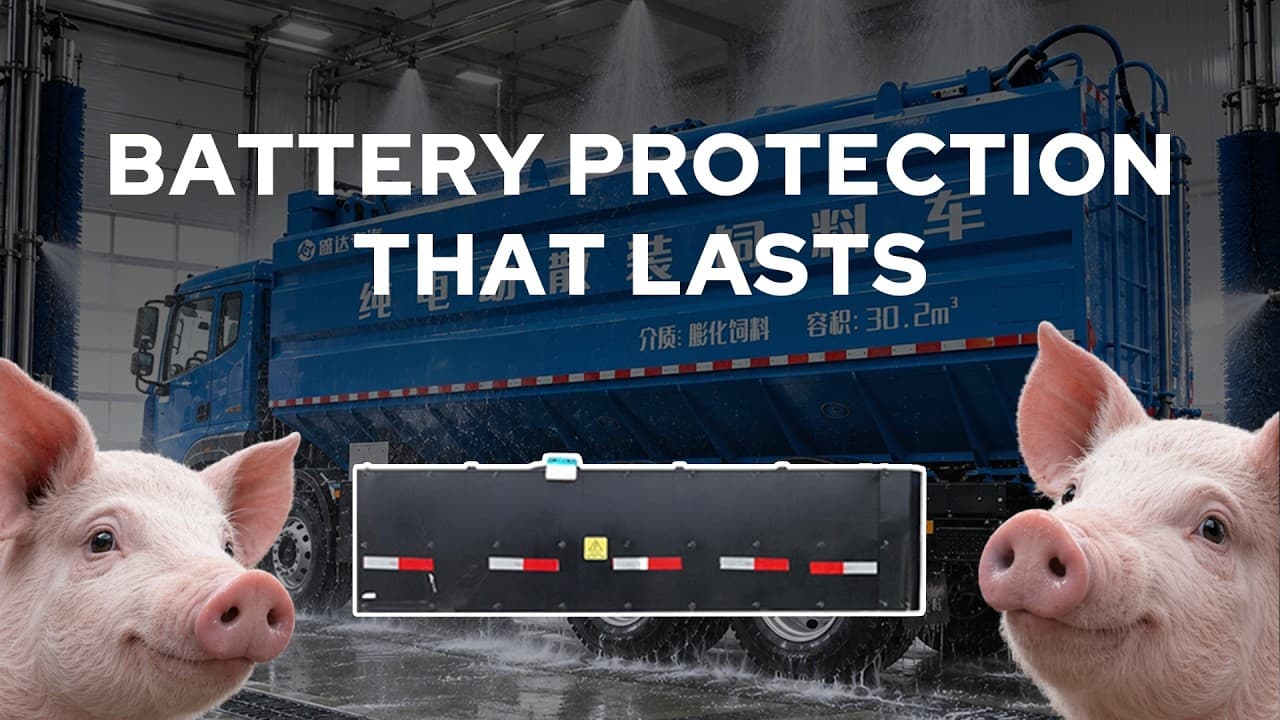 Delivering Dinner to Pigs? The Battery Needs Armour