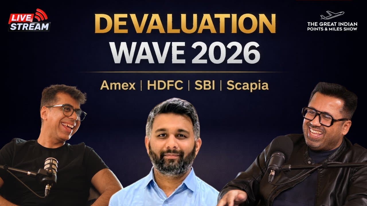 Credit Card Devaluations 2026: Amex, HDFC, SBI, Scapia Credit Cards | What To Do NOW | LIVE Q&A