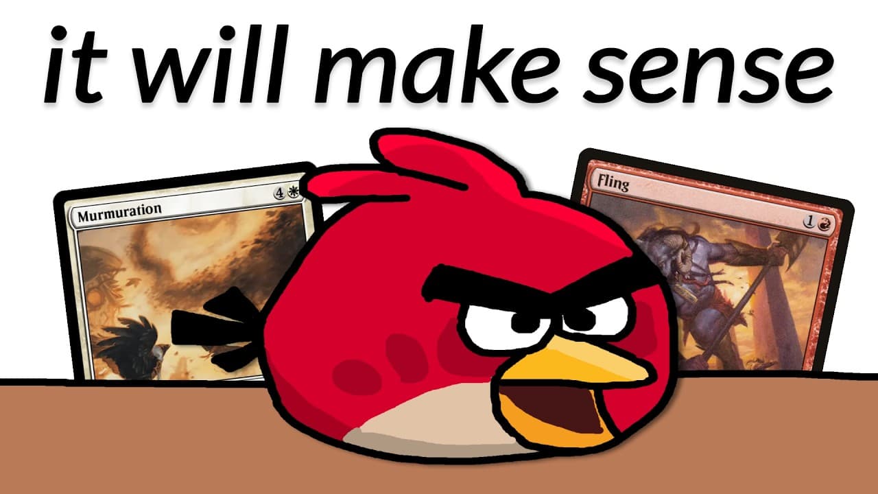 I Made A Magic Deck That's Actually Just Angry Birds