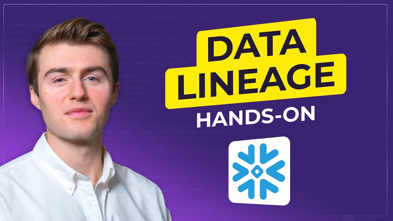 Snowflake Data Lineage: Full Hands-on Tutorial for Data Engineers