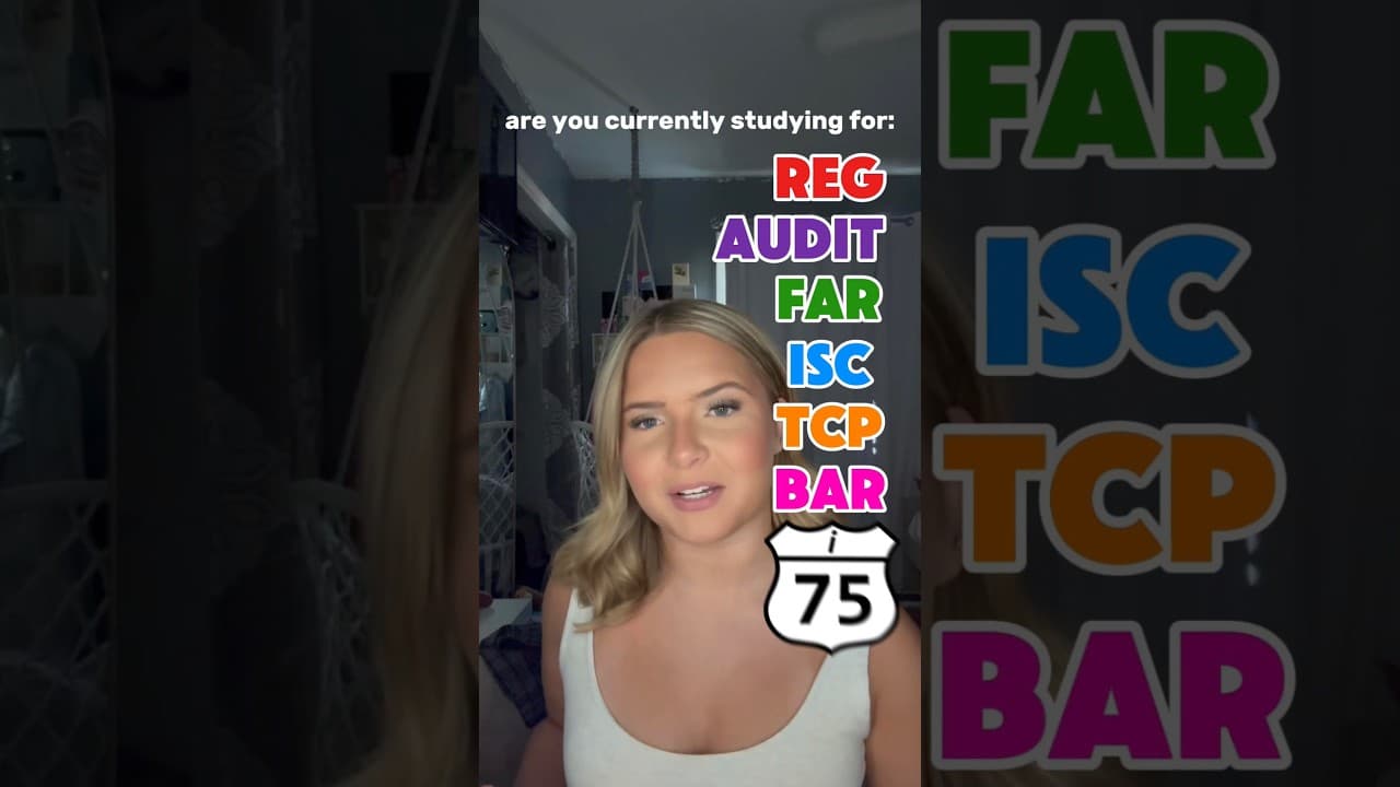 i75 CPA Review with Darius Clark #cpaexam
