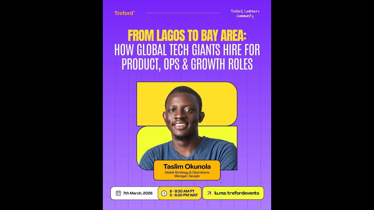 From Lagos to Bay Area: How Tech Giants Hire for Product, Ops and Growth Roles