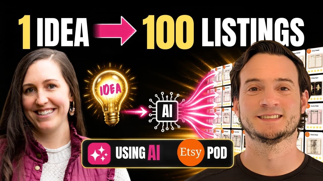 Make 100 Listings With AI + July 4th Ideas
