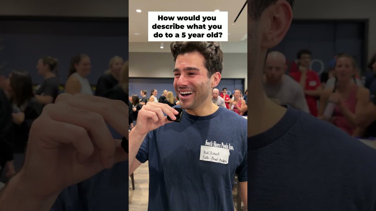 We asked people to explain their jobs to a 5 year old. Now it's your turn ๐