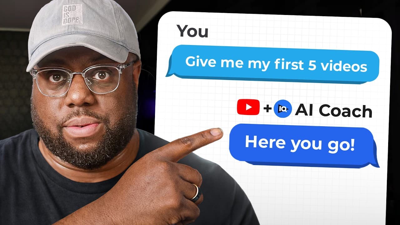 I Built a KILLER YouTube Strategy from Scratch with vidIQ's AI Coach